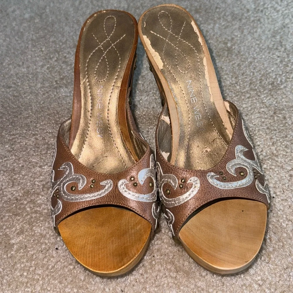 Heels, Good Condition Nine West, Vintage, Vintage Condition - Picture 4 of 14